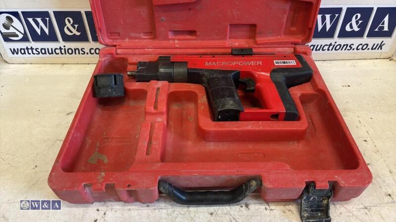 MACROPOWER nail gun c/w case