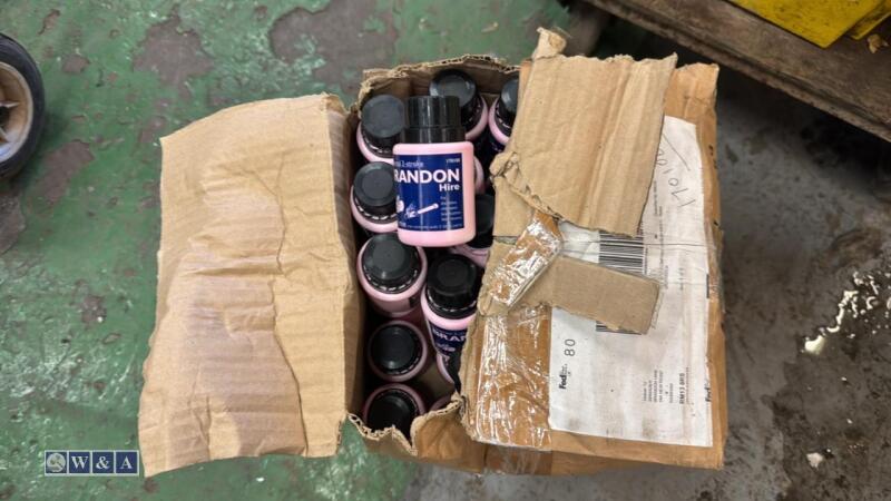 Box of 2 stroke engine oil