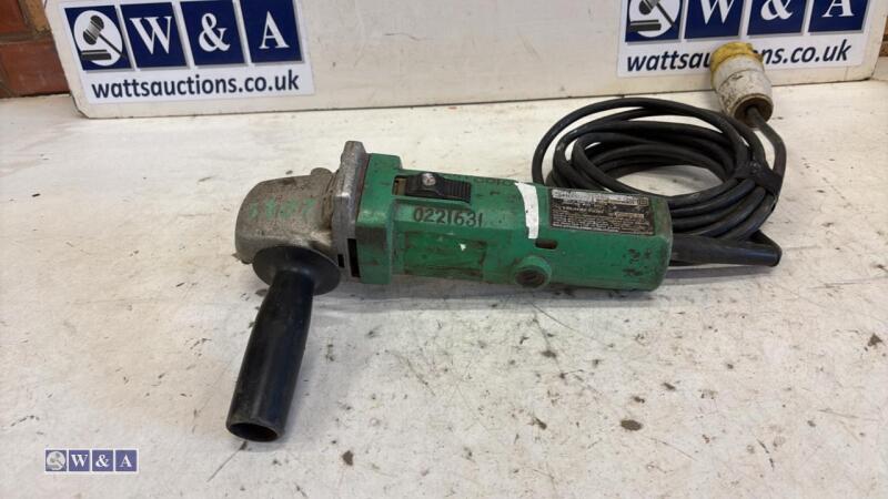 HITACHI 110v angle grinder