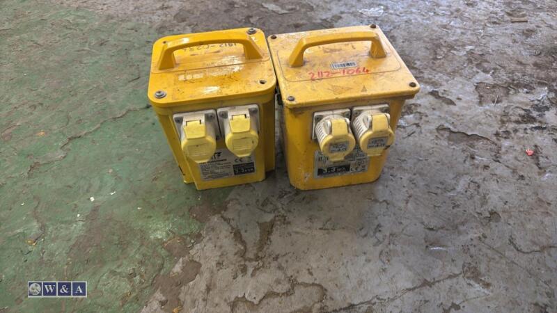 2 x 3kva transformers