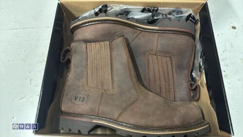 V12 steel toe workboots (size 11) (unused)