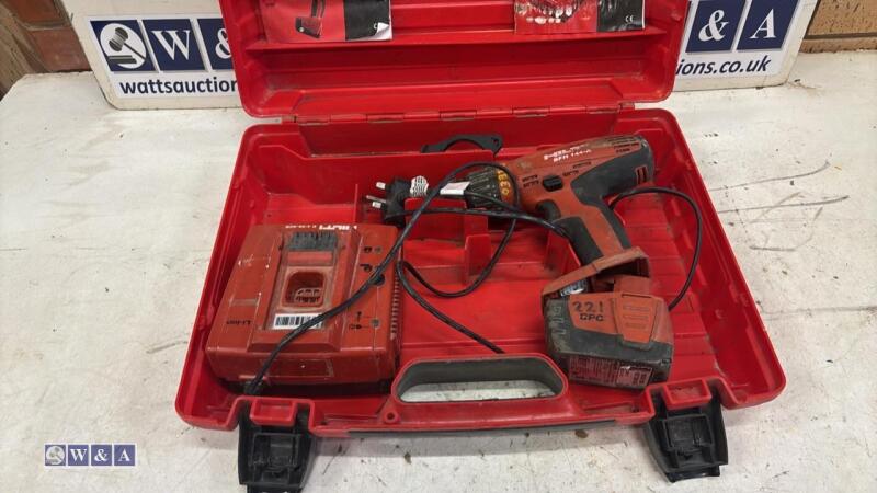 HILTI SFH144-A cordless drill c/w case