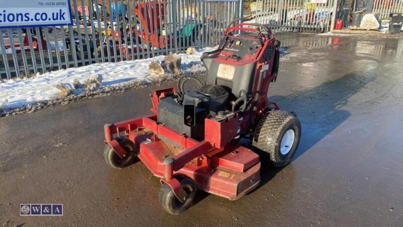 Toro grandstand stand on mower