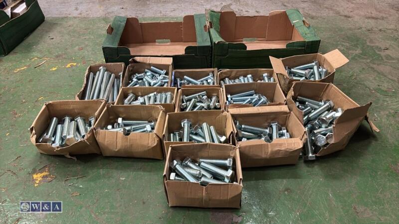 Quantity of mixed bolts etc