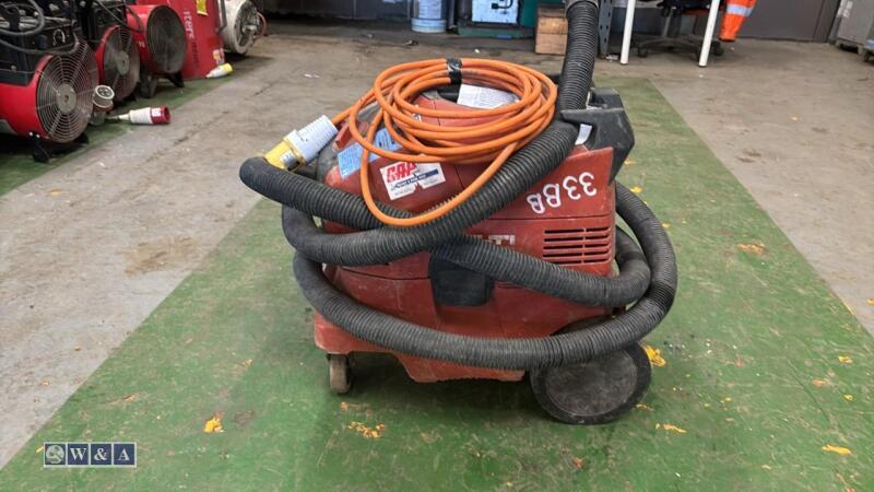 HILTI VC20 110v vacuum c/w hose