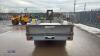 IFOR WILLIAMS 14ft x 6ft 6" trailer c/w ramps & lockable couple, gross 3500kg - 4