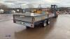 IFOR WILLIAMS 14ft x 6ft 6" trailer c/w ramps & lockable couple, gross 3500kg - 5