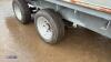 IFOR WILLIAMS 14ft x 6ft 6" trailer c/w ramps & lockable couple, gross 3500kg - 11