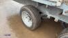 IFOR WILLIAMS 14ft x 6ft 6" trailer c/w ramps & lockable couple, gross 3500kg - 12