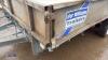 IFOR WILLIAMS 14ft x 6ft 6" trailer c/w ramps & lockable couple, gross 3500kg - 16