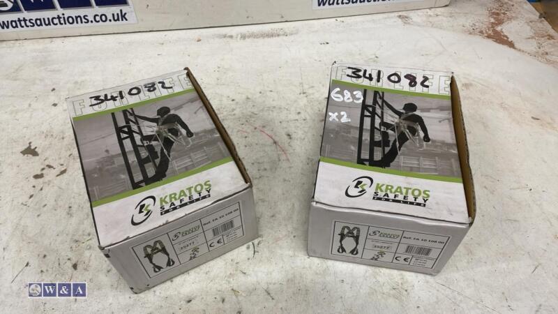 2 x KRATOS safety harnesses