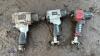 3 x pneumatic impact wrenches - 3