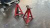 2 x axle stands - 4