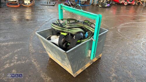 Quantity of safety harnesses c/w IMER skip