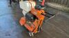 CLIPPER C99 petrol road saw c/w dust suppression bottle - 3