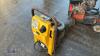 CLIPPER petrol road saw c/w dust suppression bottle & WACKER NEUSON petrol trench rammer - 10