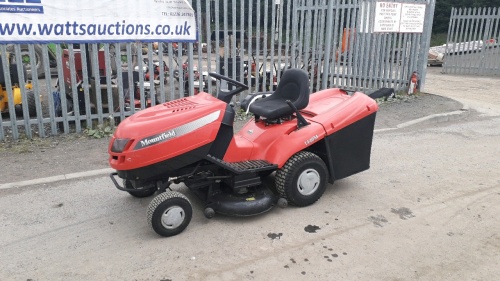 2004 MOUNTFIELD 1440M petrol ride on mower c/w collector (s/n 218678)