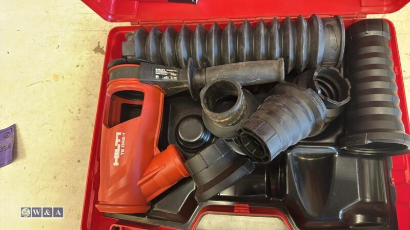 HILTI TE-DRS-Y dust removal system c/w case