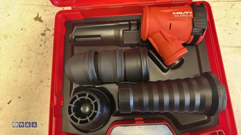 HILTI TE-DRS-B dust removal system c/w case