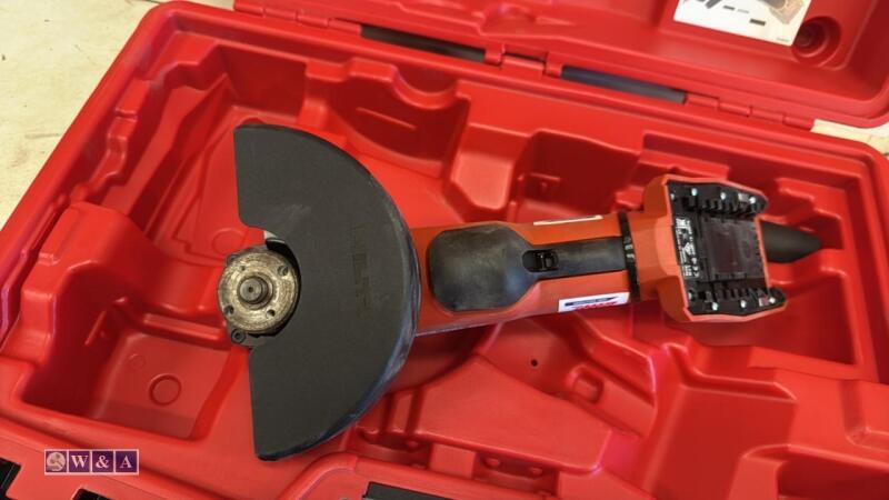 HILTI AG150-A36 cordless angle grinder c/w case