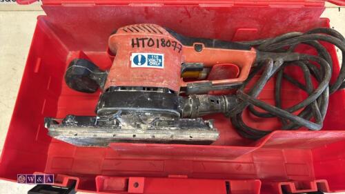 HILTI WF0280 110v sander c/w case