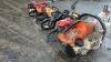 Pallet containing 2 x petrol hedge trimmers, 2 x petrol chainsaws, STIHL petrol stone saw & strimmer - 6