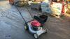 HONDA IZY HRG416PD petrol rotary mower c/w collection box - 4