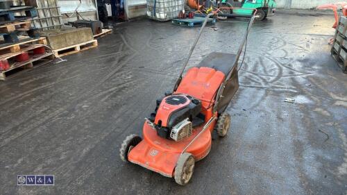 HUSQVARNA petrol rotary mower c/w collection box