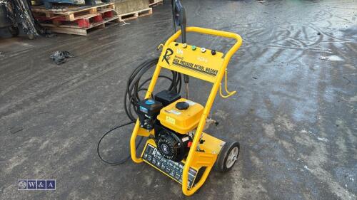 ROCWOOD petrol pressure washer c/w hose & lance