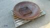 Contemporary rustic fire pit (approx 1m) - 2