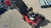 TORO COMMERCIAL petrol rotary mower c/w collection box