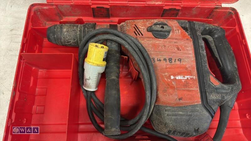 HILTI TE60 110v hammer drill c/w case