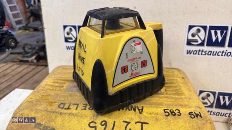 LEICA RUGBY 100 laser level c/w case