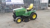 JOHN DEERE diesel ride on mower