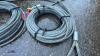 2 x wire winch ropes & wire sling - 2