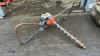 STIHL petrol 2-man post hole borer c/w auger - 2