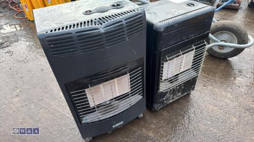 2 x CALOR gas heaters