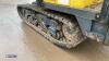 YANMAR C30 3t rubber tracked swivel skip dumper - 8