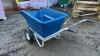 RANCHER 250ltr tipping wheel barrow (blue) - 2