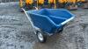 RANCHER 250ltr tipping wheel barrow (blue) - 4