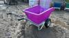 RANCHER 250ltr tipping wheelbarrow (purple) - 3