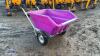 RANCHER 250ltr tipping wheelbarrow (purple) - 4