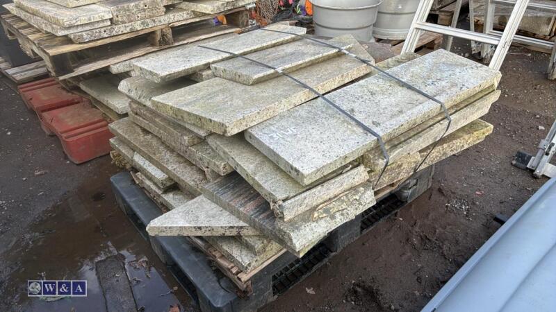 Pallet of granite