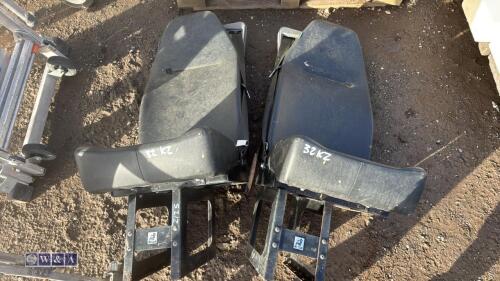 2 x JANY vehicle seats c/w seat belts