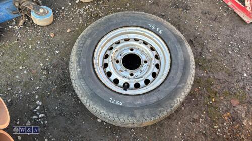 Wheel & tyre (185/R13)