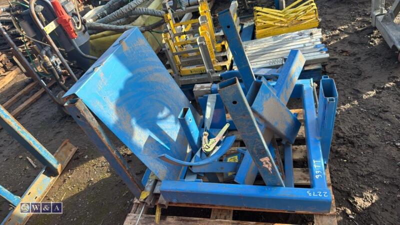 Pallet of GENIE hoist attachments