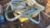 GUYSON G150 sand blast pot & tub of hoses etc - 2