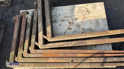 Pair of pallet forks