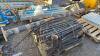 Pallet of metal railings etc - 2