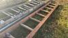 2 x extension ladder sections & wooden ladder - 6